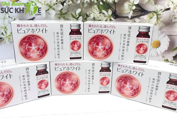 Collagen Shiseido Pure White dạng nước Nhật Bản 
