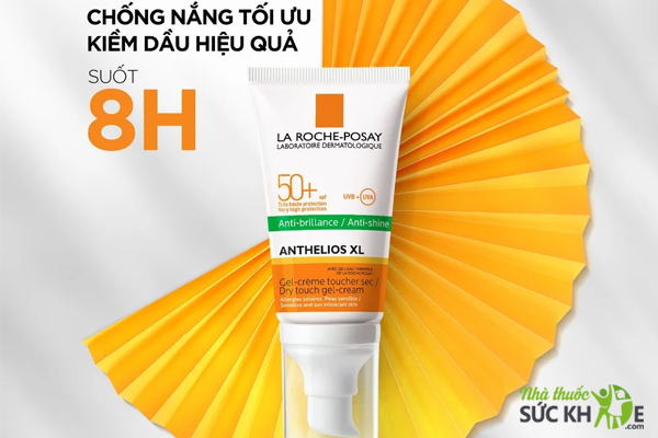 Kem chống nắng kiềm dầu La Roche Posay Anthelios XL Anti Shine Dry Touch Gel Cream SPF 50