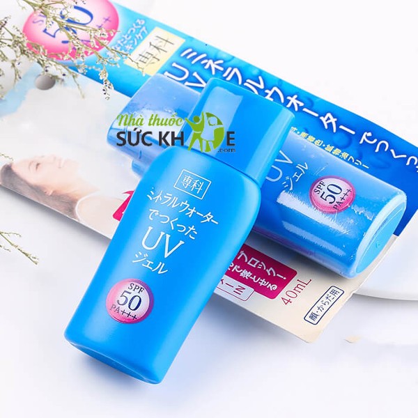 Kem chống nắng Shiseido Hada Senka Mineral Water UV Gel SPF 50 PA+++  