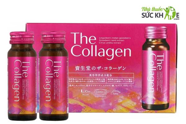 The Collagen Shiseido Nhật Bản hộp 10 lọ