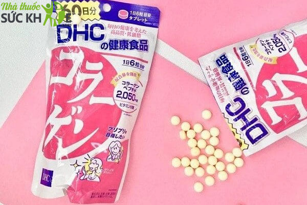 Viên uống Collagen trắng da DHC Nhật Bản