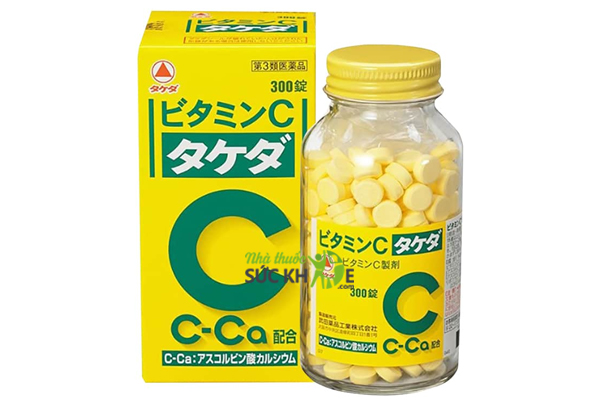 Viên Vitamin C Nhật 2000mg Takeda 300 viên