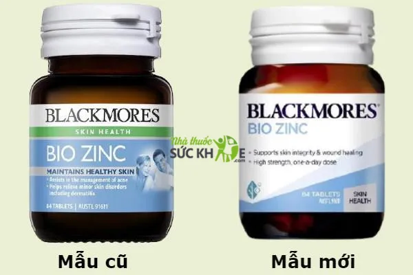 uống kẽm và vitamin D3 cùng lúc được không, Viên bổ sung kẽm Blackmores Bio Zinc 