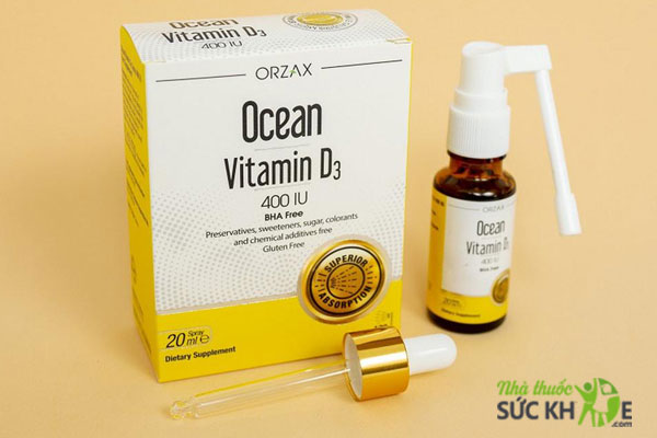 Ocean Vitamin D3 dạng xịt