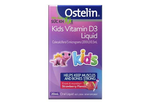 Vitamin D Ostelin dạng nước