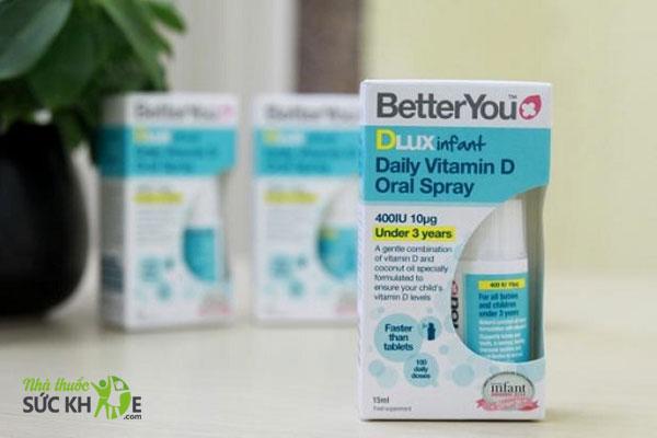 Vitamin D3 Dlux dạng xịt