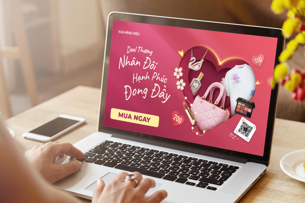 Giảm giá cực sâu mừng Valentine – Deal hời chỉ có tại Vua Hàng Hiệu!